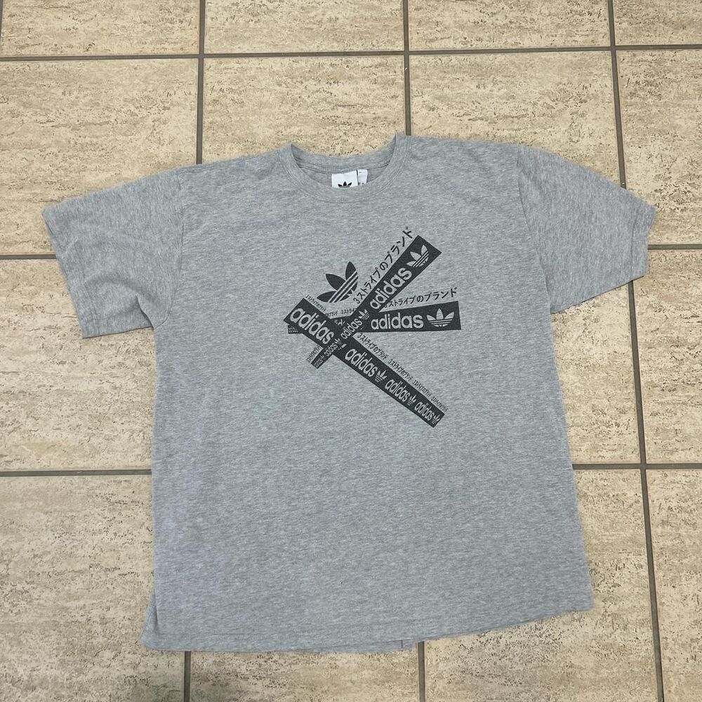 Adidas Men's Grey T-shirt